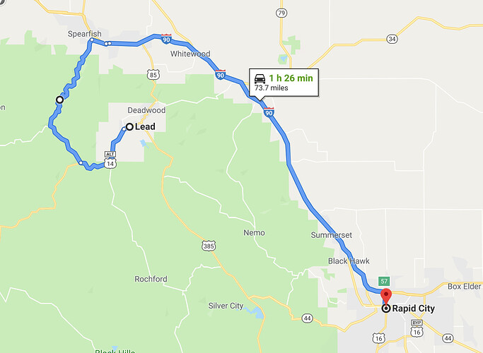 Lead to Rapid City via Spearfish.png