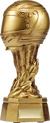 gold helmet trophy
