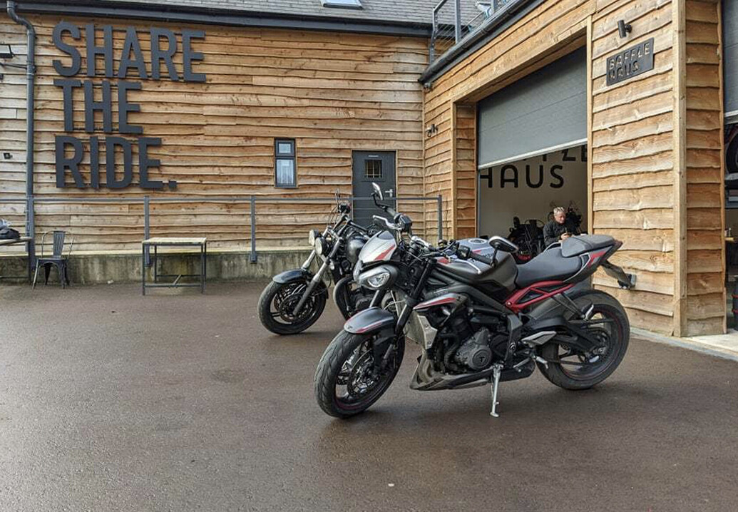 Baffle Haus, Pontypool Places to Go Triumph Motorcycle Forum